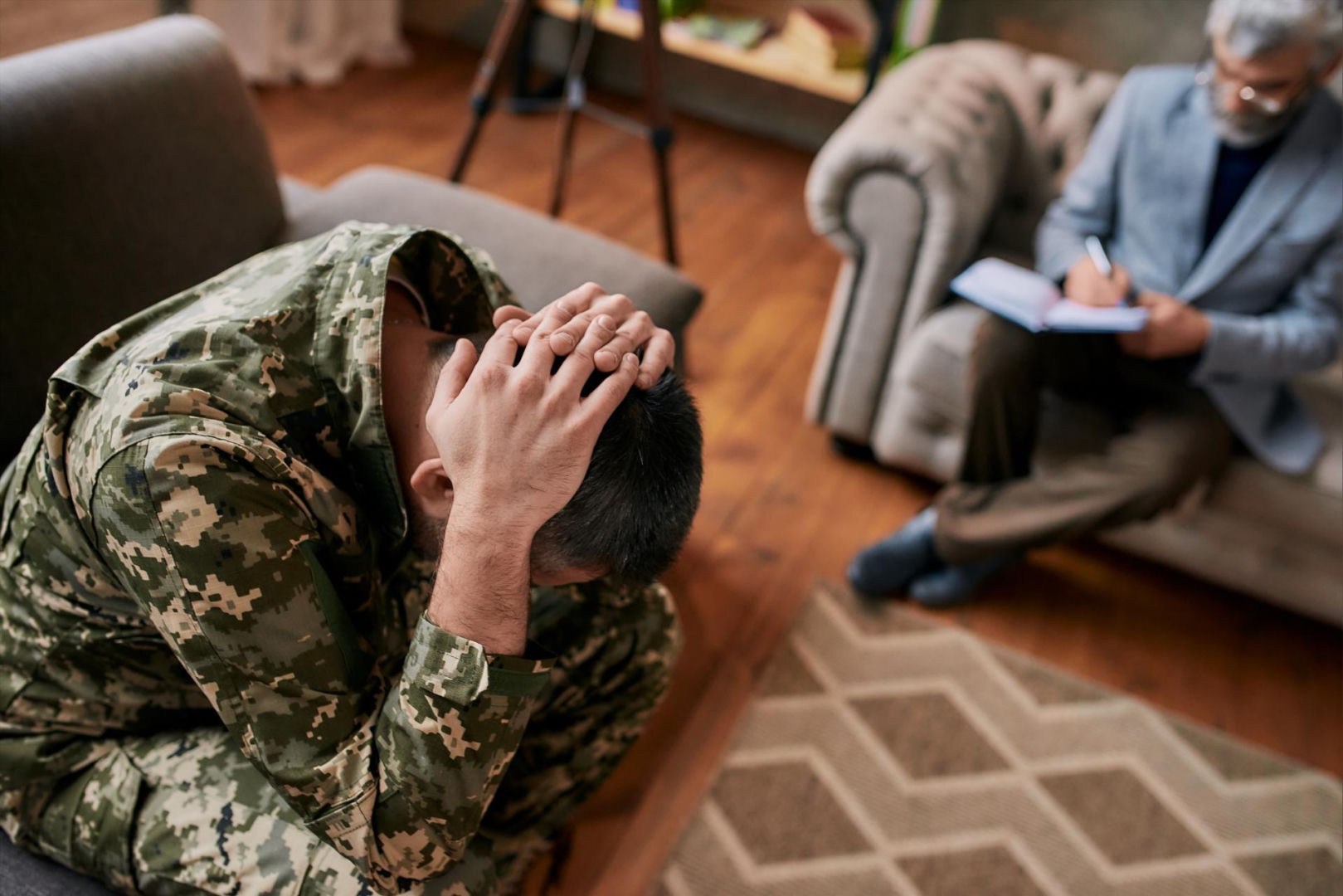 Leczenie żołnierzy cierpiących na PTSD
