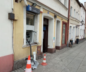 Wysadzono bankomat w Rydzynie