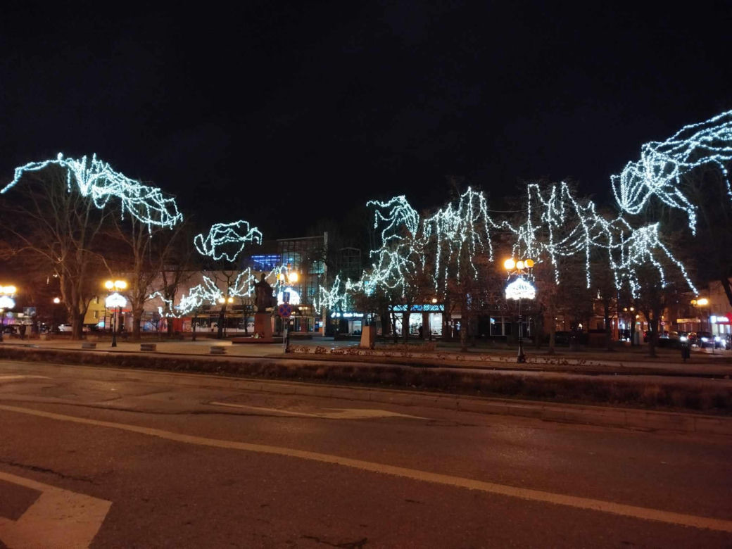 Iluminacje świąteczne w Siedlcach będzie można podziwiać co najmniej do 6 stycznia
