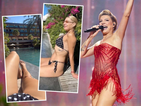 Długonoga Magda Narożna wypoczywa po ślubie. W minibikini kusi męża i fanów!