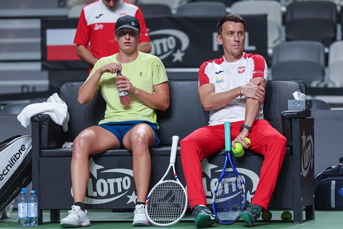 Iga Świątek na  Billie Jean King Cup