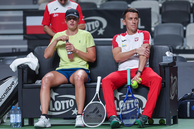 Iga Świątek na  Billie Jean King Cup