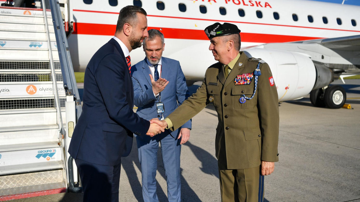 wicepremier - minister obrony narodowej Władysław Kosiniak-Kamysz wziął udział w spotkaniu ministrów obrony NATO w Brukseli