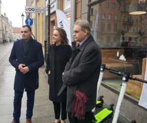 Pierwsze hulajnogi elektryczne są już w Grudziądzu. Do dyspozycji mieszkańców 40 sztuk