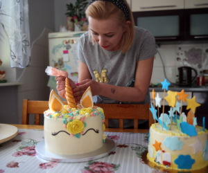 Jadwiga Kwater piecze pyszne torty