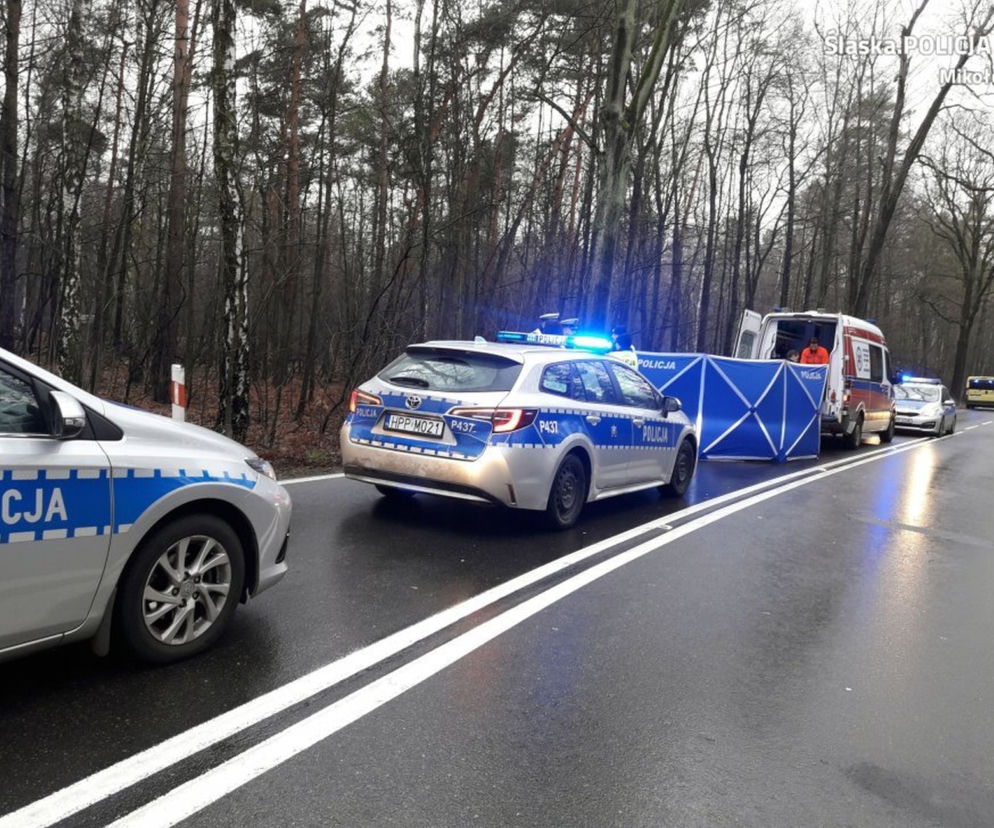 Tragiczny wypadek na Śląsku. Nie żyje 69-letnia kobieta