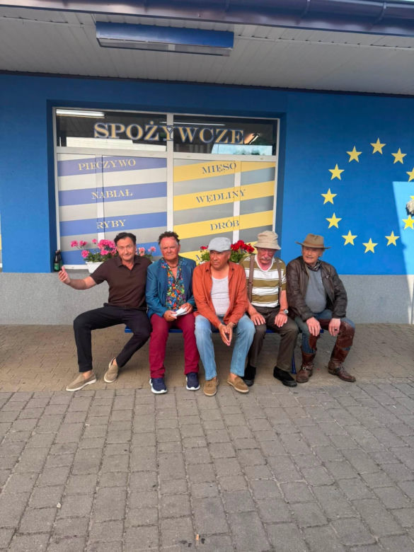 Ranczo nowy sezon 11. Witebski (Jacek Kawalec), Pietrek (Piotr Pręgowski), Hadziuk (Bogdan Kalus), Solejuk (Sylwester Maciejewski), Ignacy Japycz (Daniel Olbrychski)