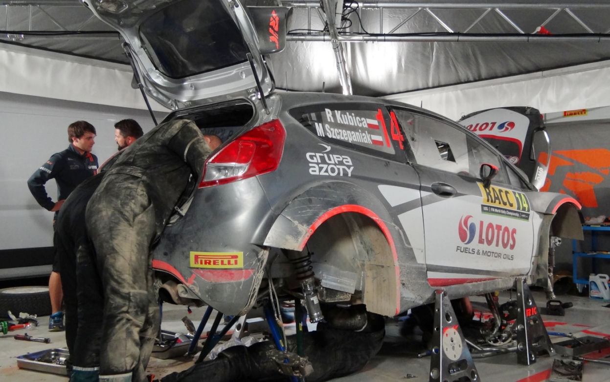 Strefa serwisowa, WRC, World Rally Championship, rajdy