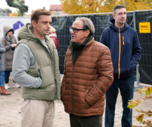 Barwy szczęścia, odcinek 3340. Hubert (Marek Molak) Jerzy (Bronisław Wrocławski)