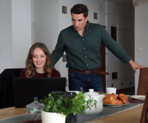 Barwy szczęścia, odcinek 3320. Oliwka (Wiktoria Gąsiewska), Tomasz (Jakub Sokołowski)