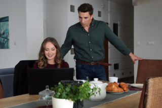 Barwy szczęścia, odcinek 3320. Oliwka (Wiktoria Gąsiewska), Tomasz (Jakub Sokołowski)