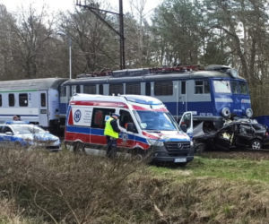 Tragiczny wypadek na przejeździe kolejowym w Nielepie