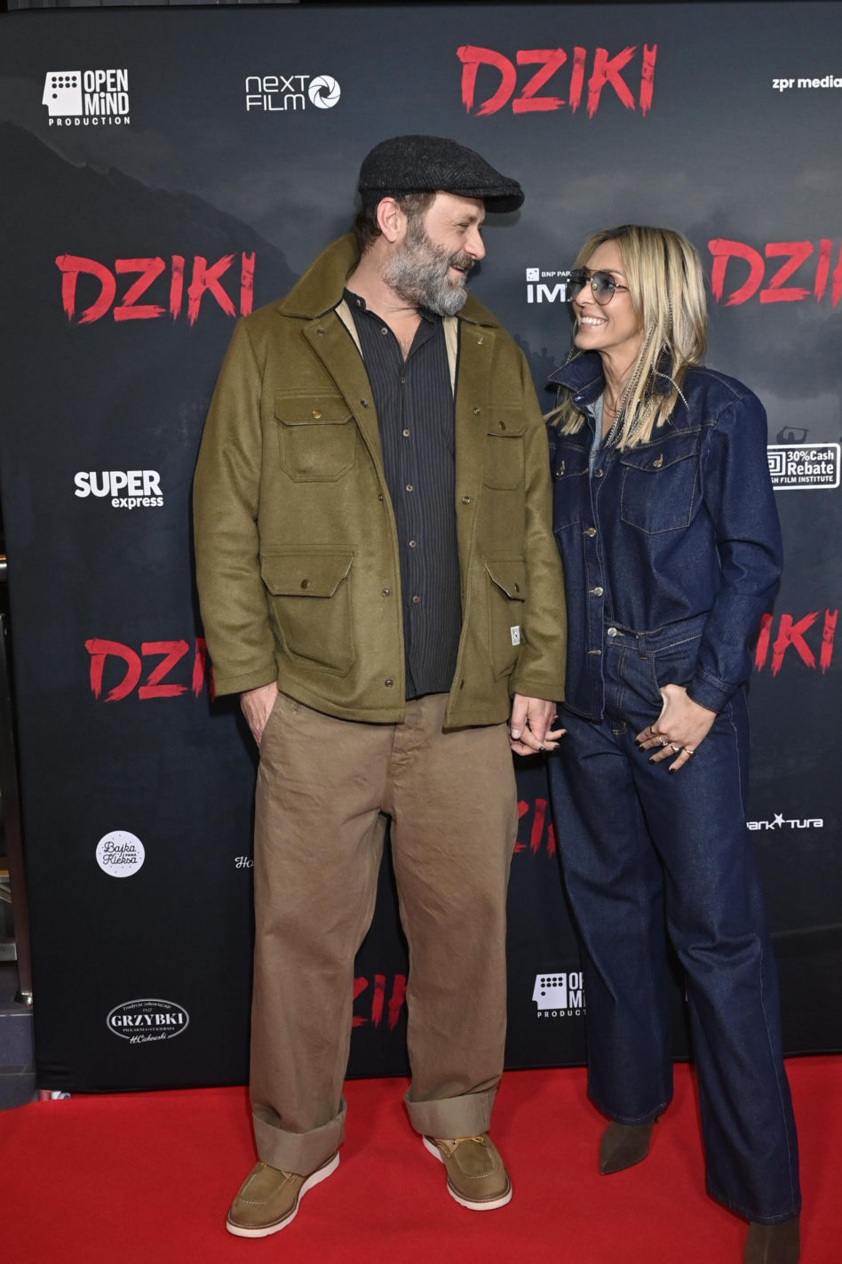 Tłum gwiazd na premierze filmu "Dziki"