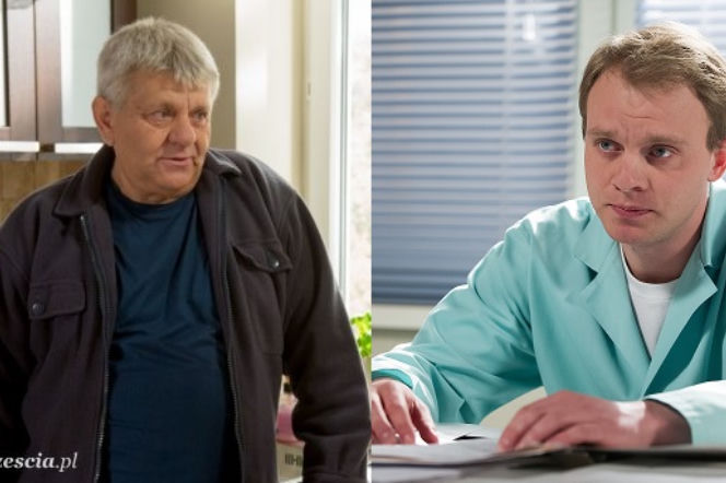 Kazimierz Mazur senior (Tomasz z Barw szczęścia)/ Kazimierz Mazur junior (Kamil z Na Wspólnej)