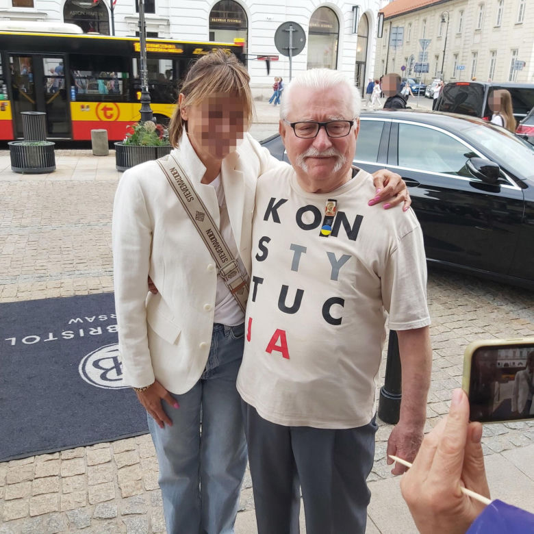 Lech Wałęsa pokazał kulisy manifestacji z 4.06