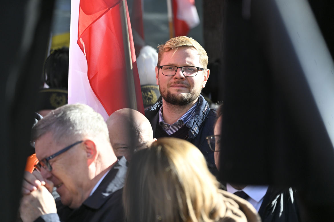 Protest pod TK. Kaczyński