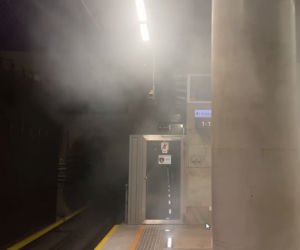 Uwaga! Dym w metrze