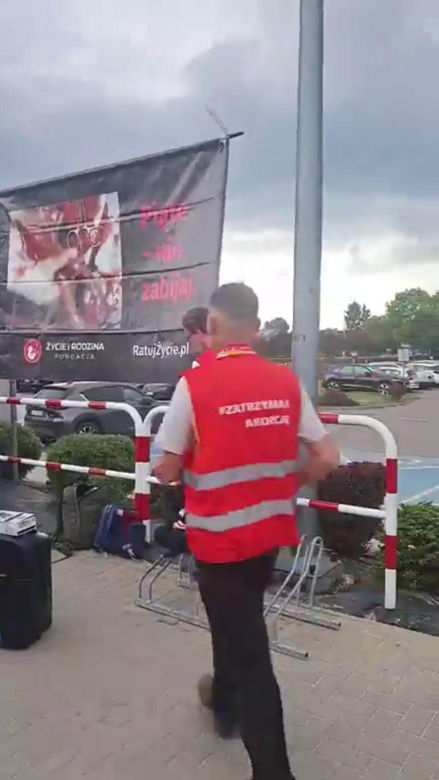Różaniec przed szpitalem w Lublinie