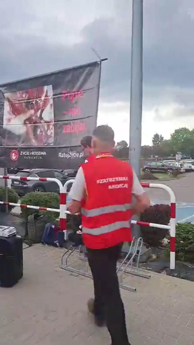 Różaniec przed szpitalem w Lublinie