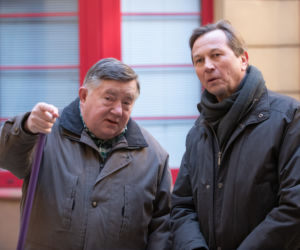 Na Wspólnej odc. 2872. Włodek Zięba (Mieczysław Hryniewicz), Muszko (Piotr Cyrwus)