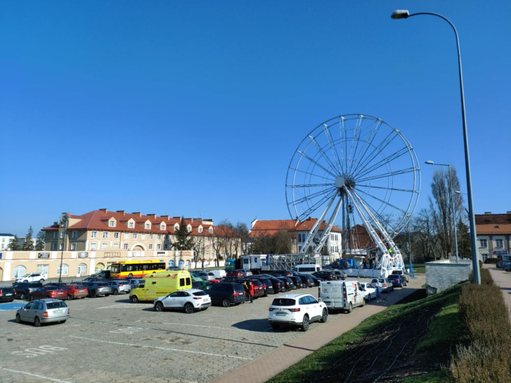 Koło widokowe w Łomży