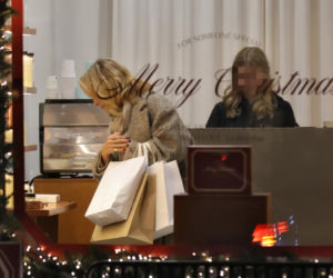 Anna Kalczyńska na zakupach