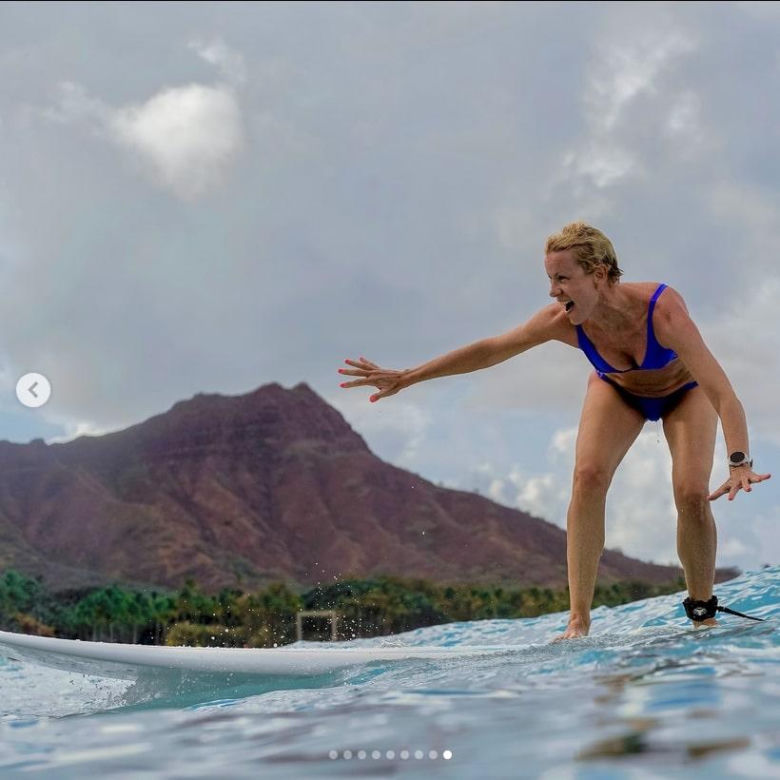 Hawaje, bikini i fale! Anita Werner zaskoczyła odważnym hobby