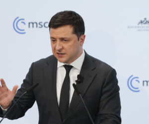 Prezydent Ukrainy: powstrzymujemy się od odpowiedzi na prowokację