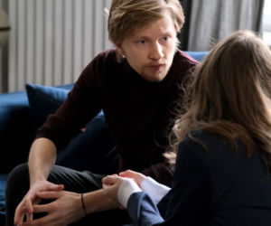 M jak miłość odc. 1593. Łukasz (Jakub Józefowicz), Ania (Gabriela Świerczyńska)