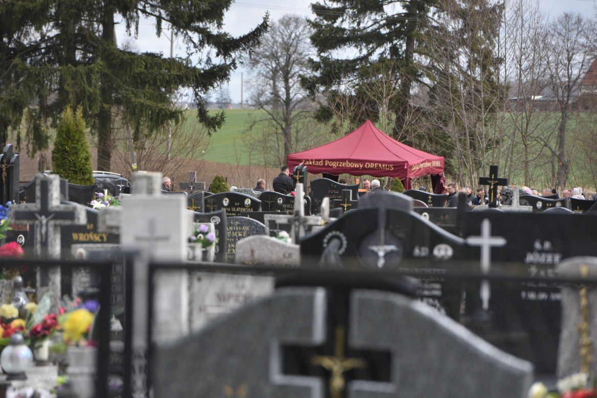 Pogrzeb ojca Czesława Michniewicza
