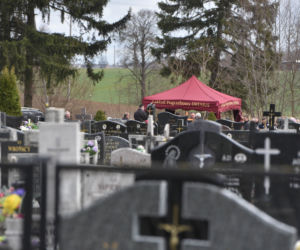 Pogrzeb ojca Czesława Michniewicza