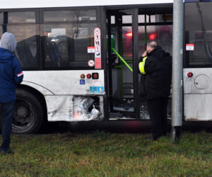 Szczecin: Wypadek autobusu komunikacji miejskiej