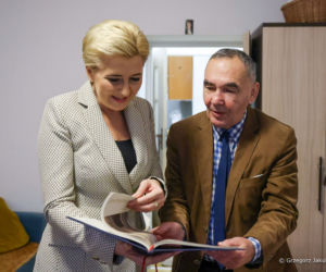 Agata Duda odwiedzała pana Marka. Szczególny powód 