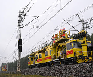 Nagłe zatrzymanie pociągu pod Puławami. Mamy zdjęcia!