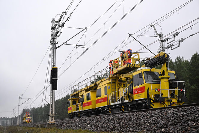 Nagłe zatrzymanie pociągu pod Puławami. Mamy zdjęcia!