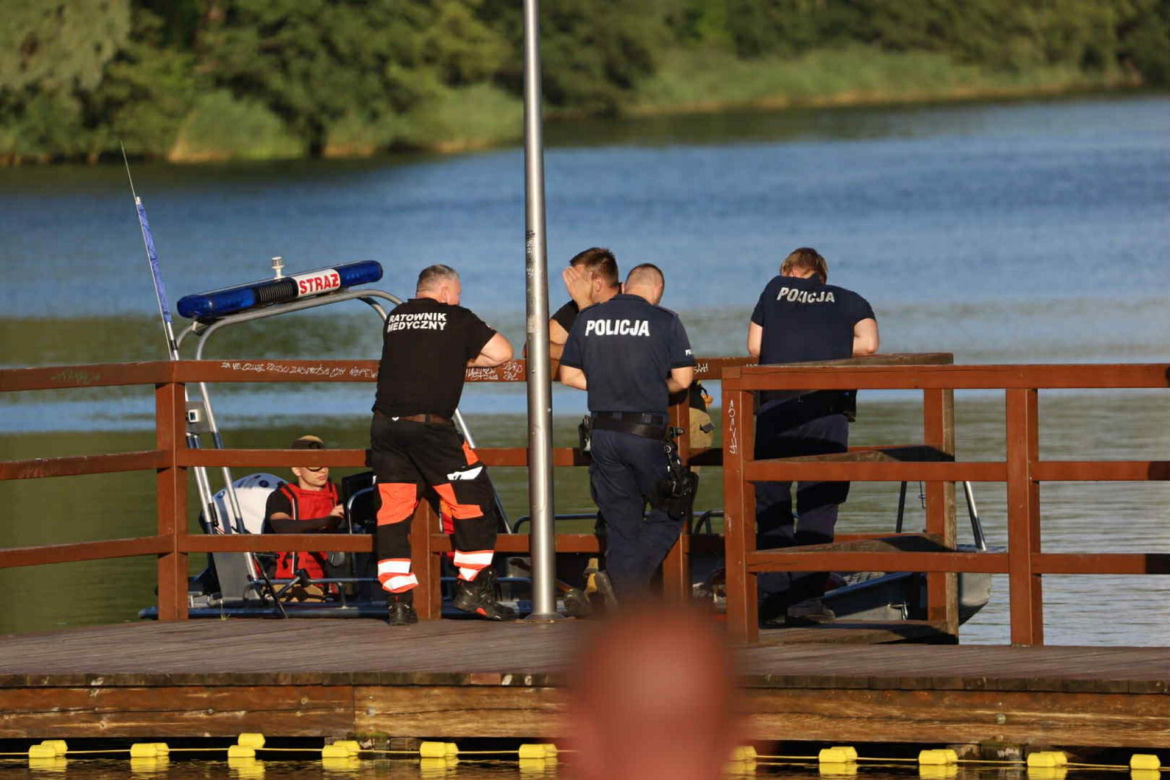 Tajemnicze zaginięcie mężczyzny nad jeziorem Sajmino