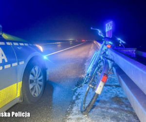 Jechał rowerem po autostradzie! Później na jaw wyszło coś jeszcze