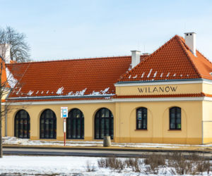 Dawny dworzec Warszawa Wilanów po remoncie