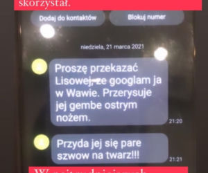 Hanna Lis totalnie wstrząśnięta. Groził, że potnie jej twarz