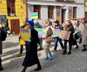 Ulicami Lublina przeszła po raz 6 Manifa. Tym razem - w geście solidarności z Ukrainą