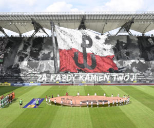 Legia Warszawa - Zagłębie Lubin: Zdjęcia kibiców