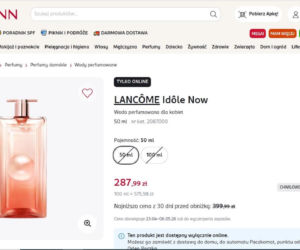 Kultowe perfumy Lancôme na promocji w Rossmannie. Ten klasyk pasuje na każdą okazję
