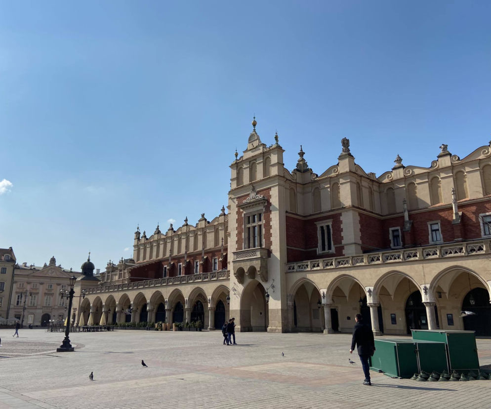 Rynek Główny w Krakowie 20.03.2020