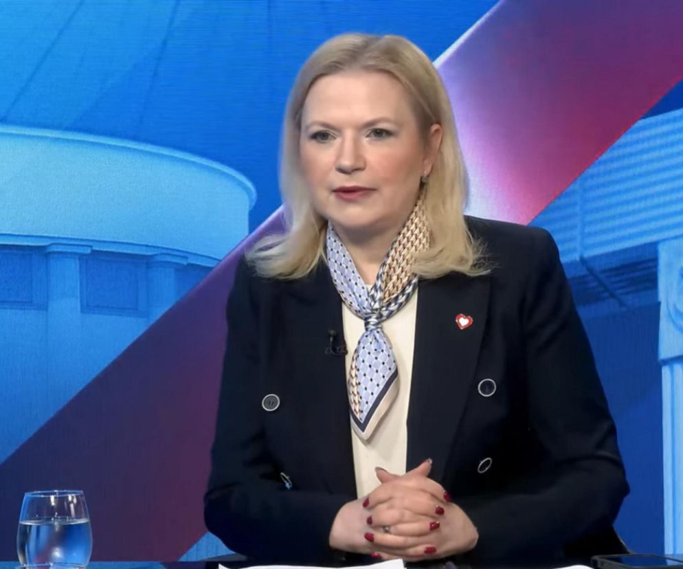 Poranny Ring. Monika Piątkowska, senator Platforma Obywatelska oraz Łukasz Kmita, poseł PiS