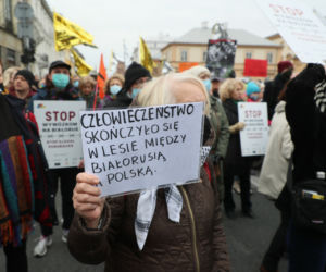 Marsz solidarności z uchodźcami 