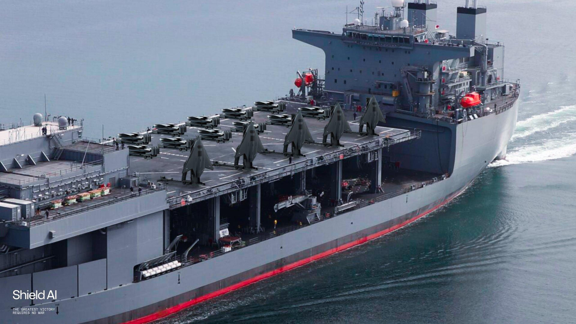 Silniki dla bezzałogowca X-BAT z serwisem w Polsce. GE Aerospace, Shield AI i WZL-2 podpisały porozumienie