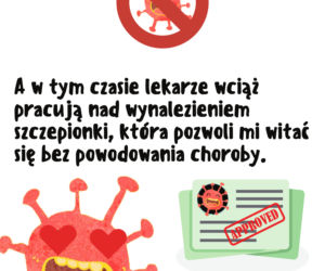 Nazywają mnie koronawirus