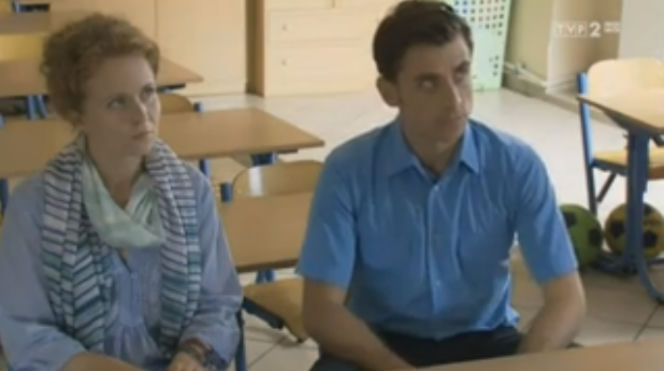M JAK MIŁOŚĆ 1019 Mark Mostowiak (Kacper Kuszewski) i Ewa Kolęda (Dominika Kluźniak)