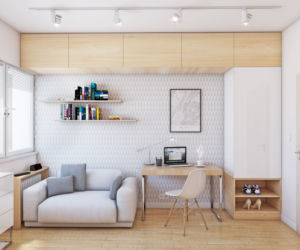 Wizualizacja najmniejszego apartamentu