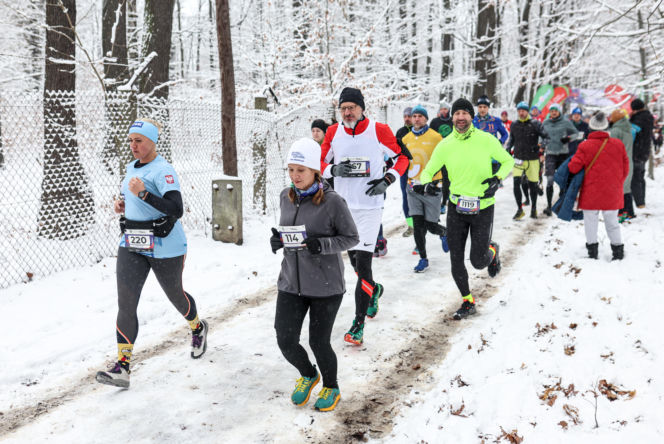 Za nami kolejny bieg z cyklu City Trail w Katowicach w pięknej, zimowej aurze